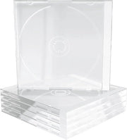 Hoes per disco 1 disco lato trasparente 104 mm con scatola