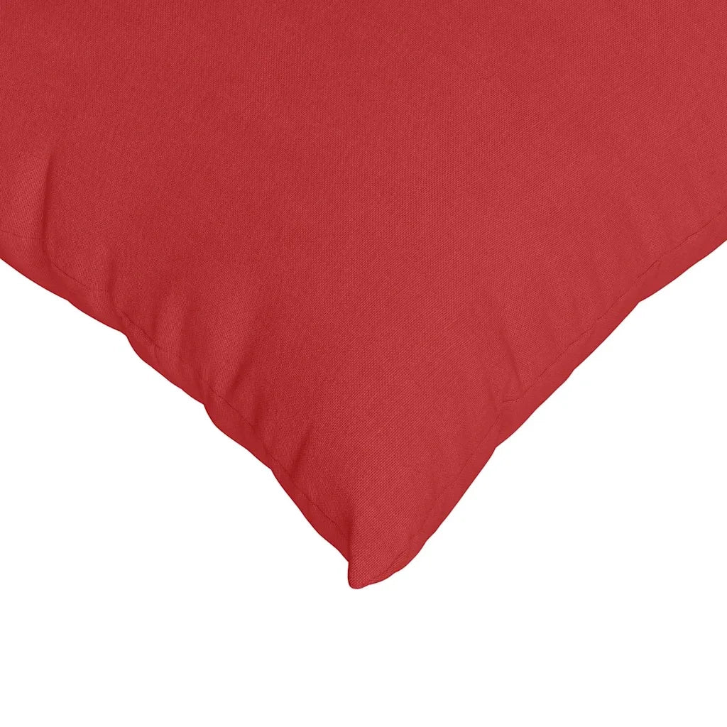 Cuscini da Divano 2 pcs Rosso 50 x 50 cm Tessuto 42013966
