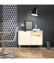 KIT CREDENZA 2 ANTE + 1 CASSETTO 98X39X81 OSLO- 1,0 pz