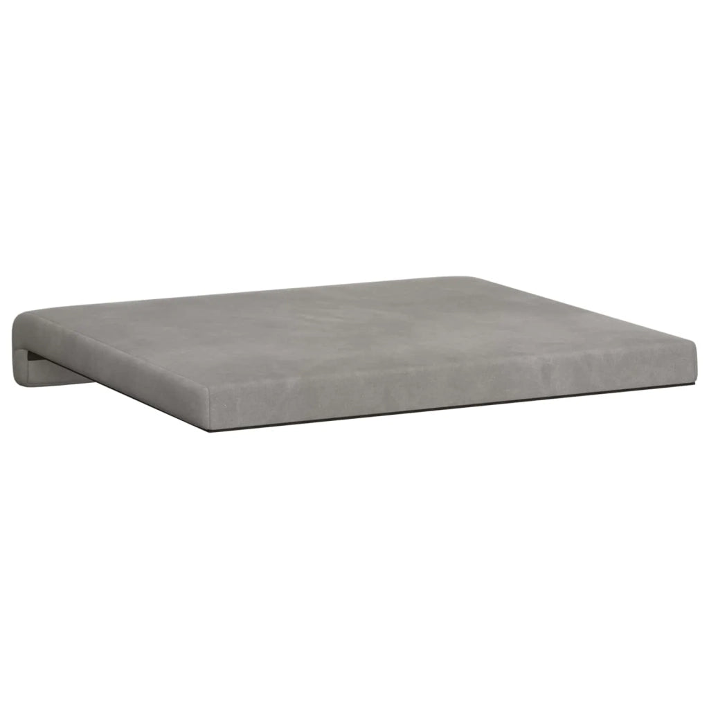 Cuscino per panchina 4 pcs Velluto Grigio Chiaro 42043098
