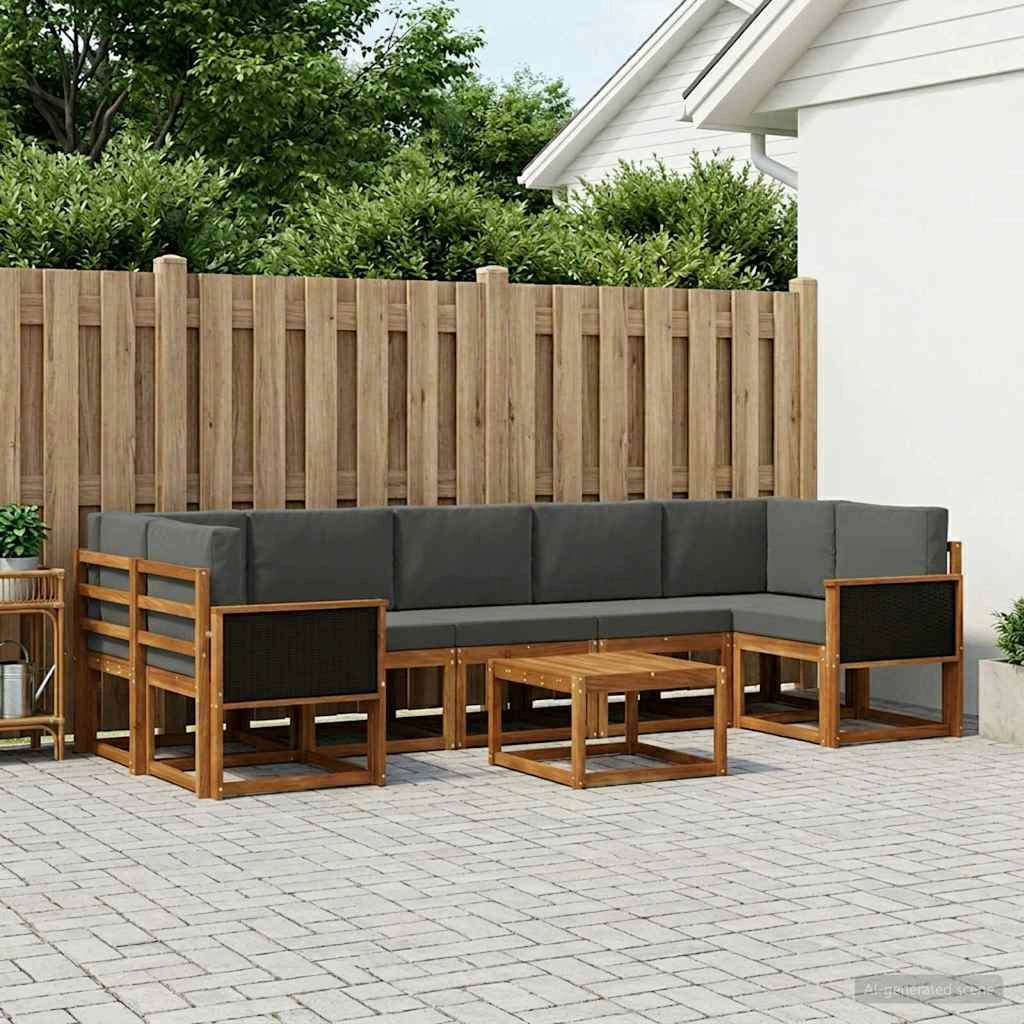 Set di divani da esterno 6 pz 3385063