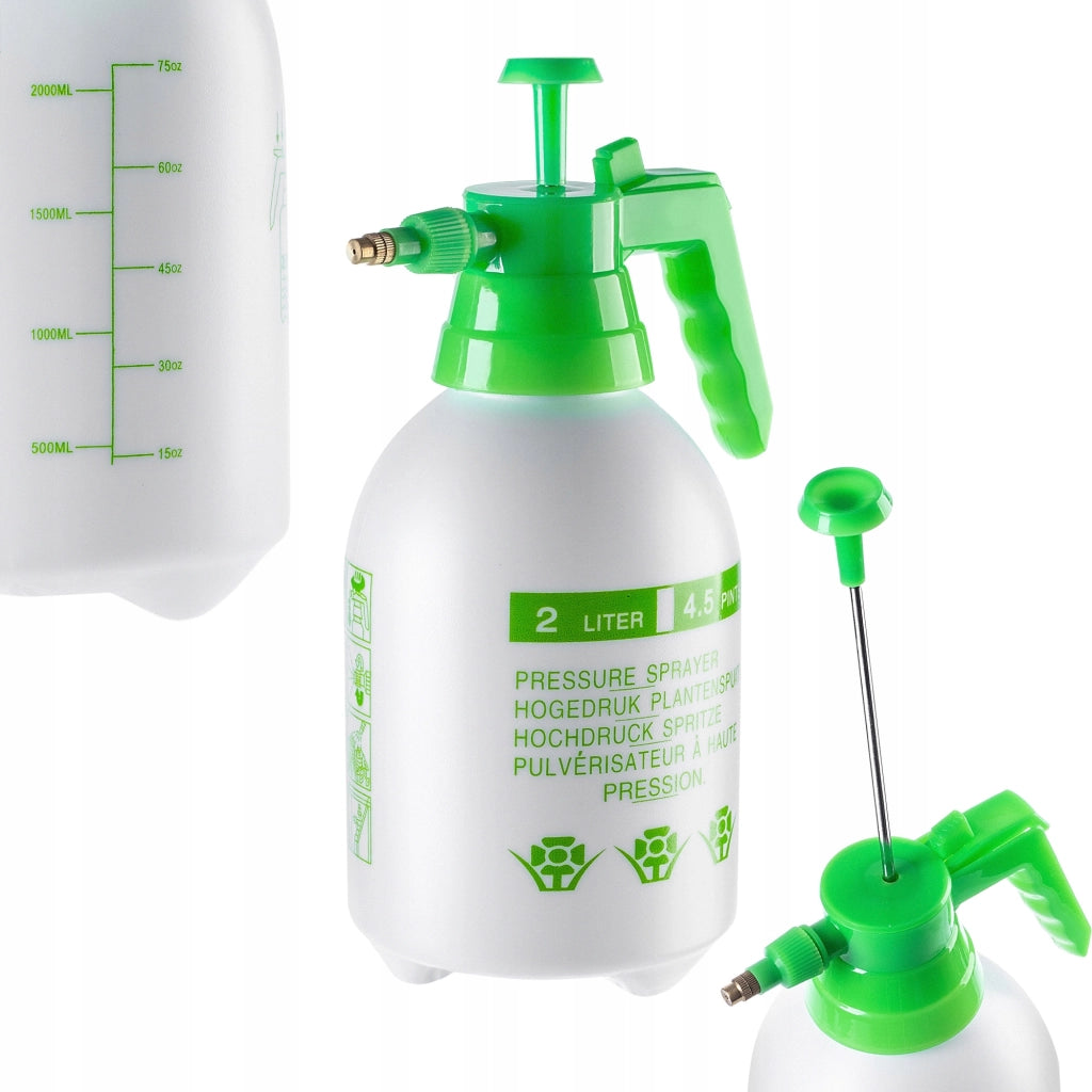 Spruzzatore a pressione manuale KADAX per giardino, 2 litri.