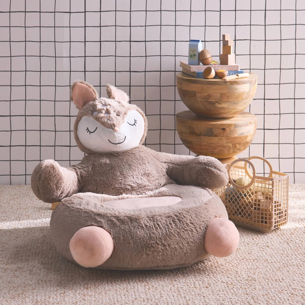 Poltrona cerbiatto per bambini, talpa