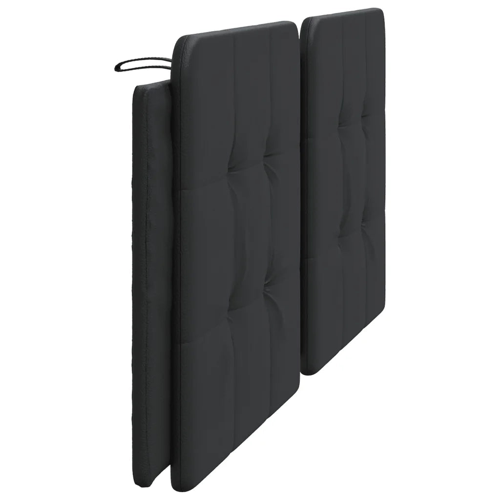 Cuscino Testiera Zadar Nero 193 cm in Similpelle 374893