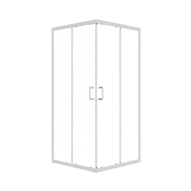 Box Doccia Quadrato 68-80/68-80x190h 6mm Cromato - Imperia