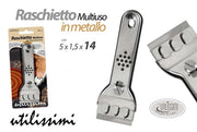 Raschietto da Cucina Multiuso in Metallo 14 x 5 x 1,5 cm
