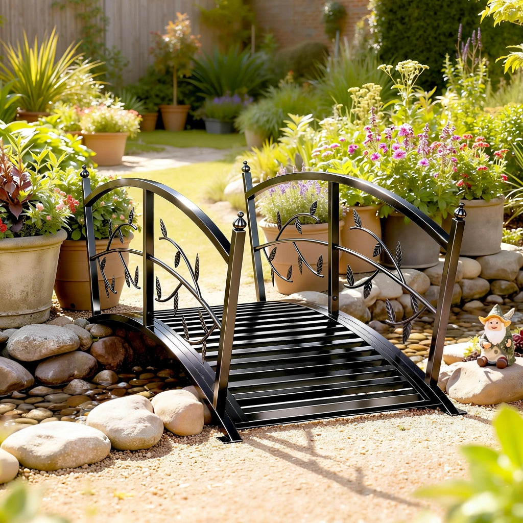 Ponte da Giardino ¨C Minimal ¨C Nero 1.2 m