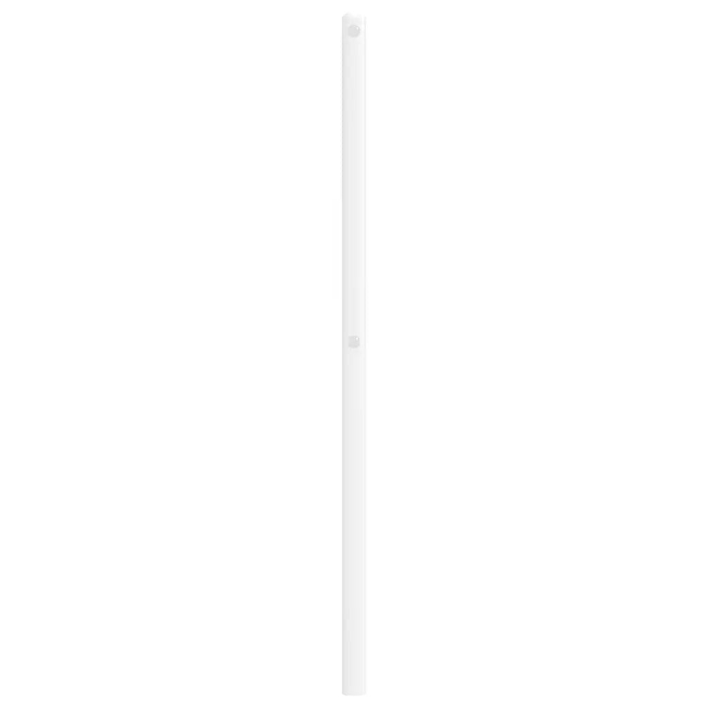 Testiera di Ricambio in Metallo Bianco 193 cm 374523