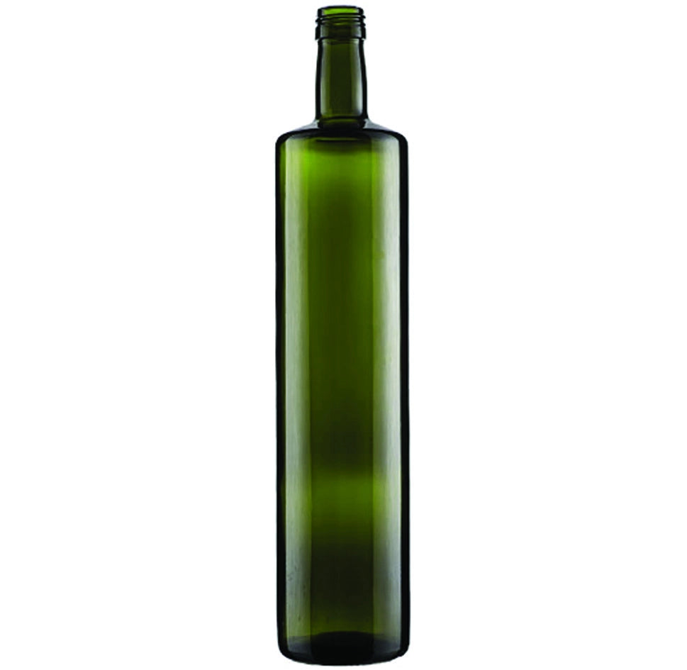 BOTTIGLIA DORICA CILINDRICA PER OLIO VERDE- - capacitÃE lt.0,75 - tappo 31,5 - 20 pezzi