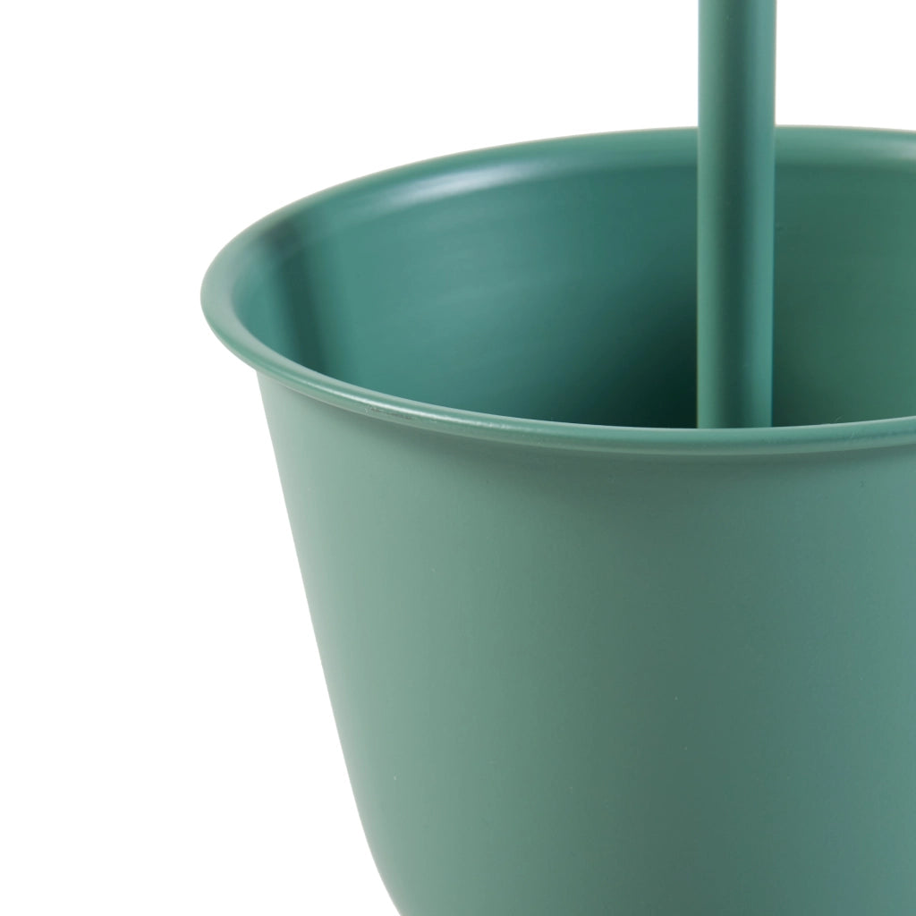 Stand Portapiante Alphen con 1 Vaso - Verde [en.casa]