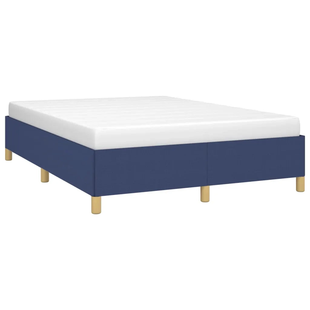 Giroletto senza Materasso Blu 140x190 cm in Tessuto 347163