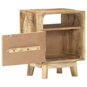 Comodino 40x30x50 cm in Legno di Mango Grezzo 320928