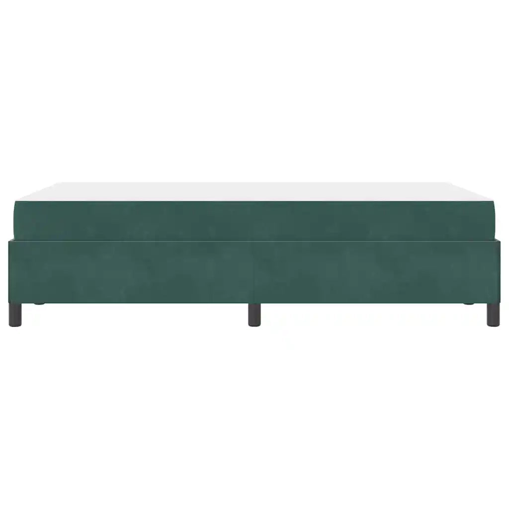 Struttura del letto-Giroletto Verde Scuro 120 x 200 cm Tessuto 827330