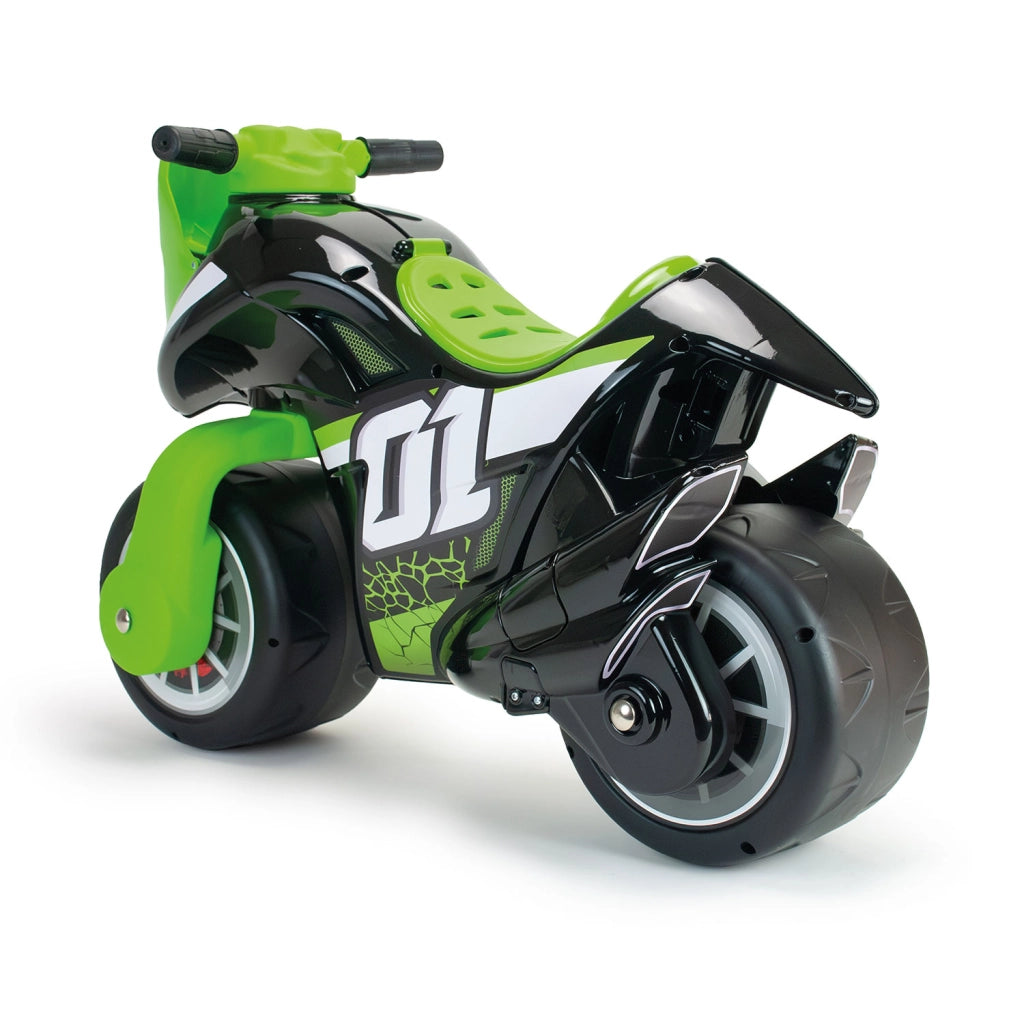 Moto Cavalcabile per Bambini Spline Senza Pedali Verde