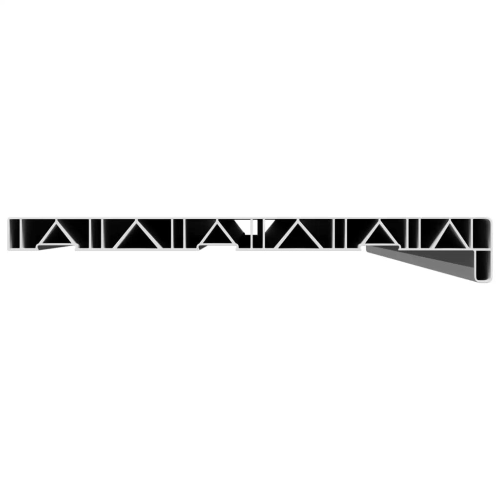 Soglia della Finestra Bianco 120 x 35 x 4,5 cm PVC 42046813