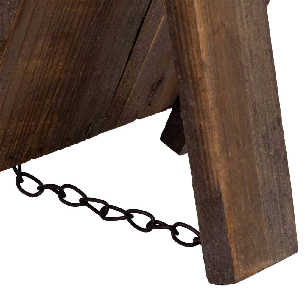 Leggio in legno marrone 32x20x 37h cm