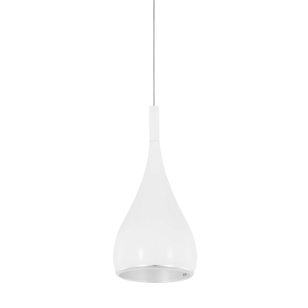 Lampada a sospensione Italux Anon bianca E27 120cm