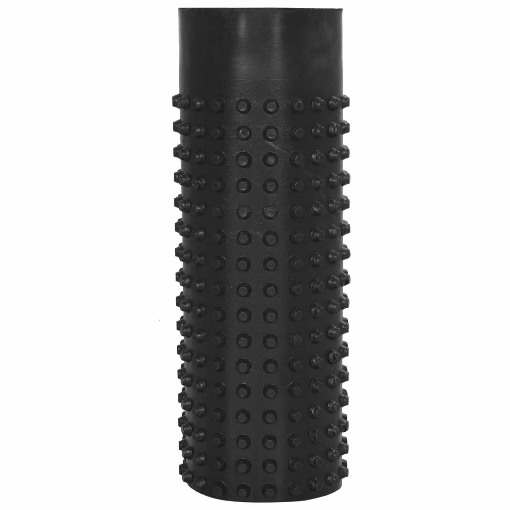 Foglio di drenaggio stampato 2 pcs Nero 0,5 x 20 m HDPE 42019913