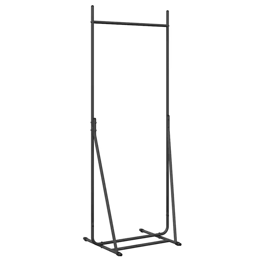Stendibiancheria Nero 62 x 48 x 158 cm Acciaio 868443
