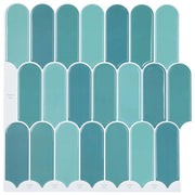 Piastrella Piuma 10 pcs Blu 30 x 30 cm Poliuretano e PET 42046207