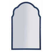 Specchio con Cornice Classico 3, Blu, MDF, 100x62x1 cm