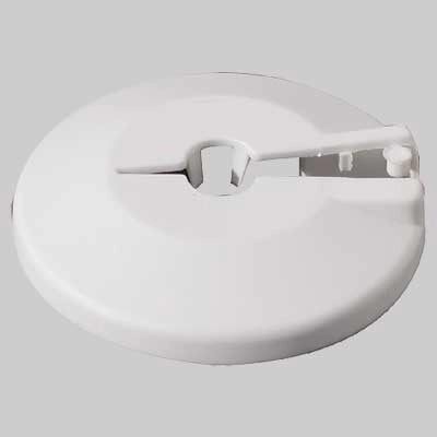 ROSETTA IN PLASTICA BIANCA  12     MADE IN ITALY