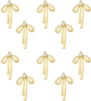 Decine di Elementi a forma di Arco in Oro per Creazione di Gioielli