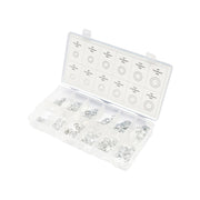 Set di 350 rondelle piane e Grover