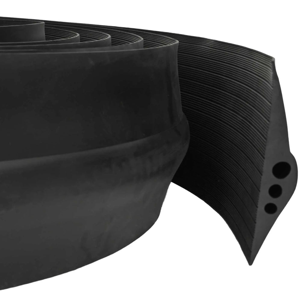 Guarnizione per pavimento del garage 74 x 20 mm 2 m Gomma EPDM 42038264