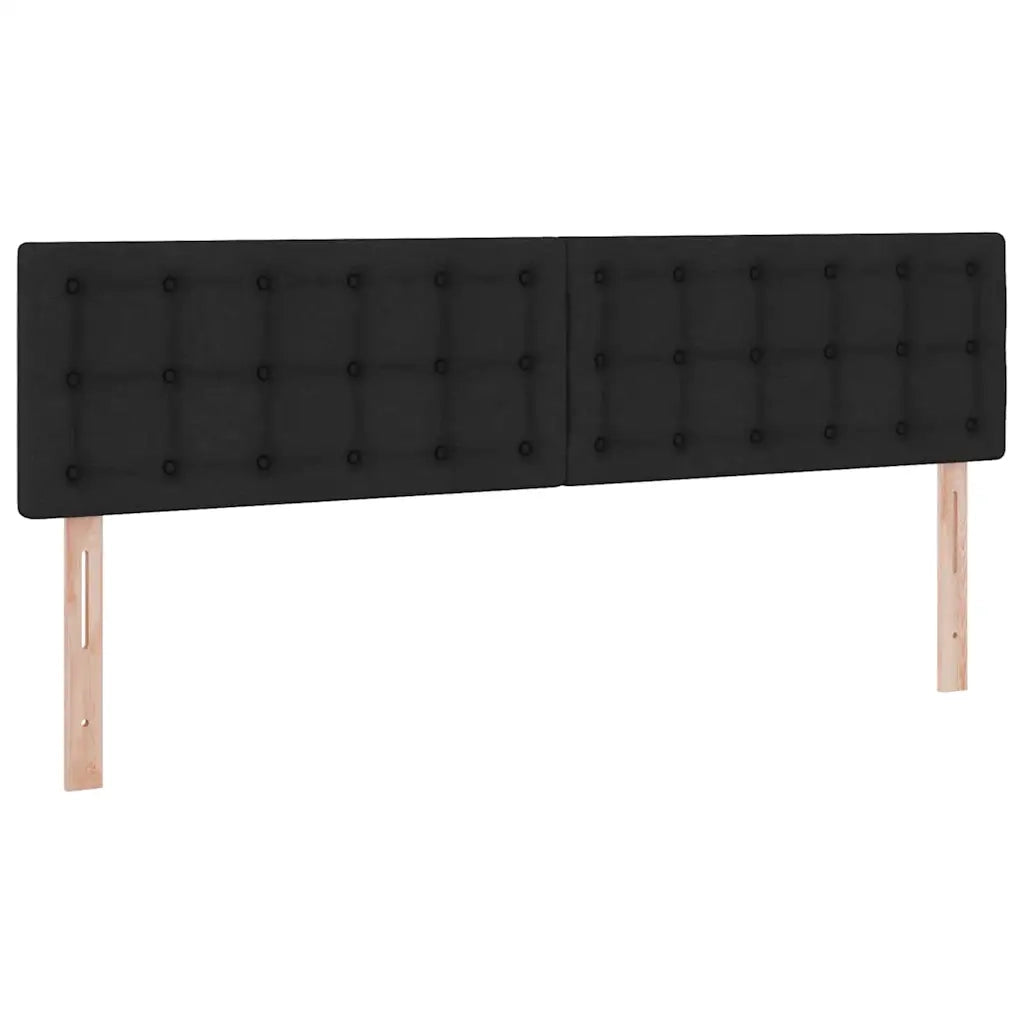 Letto con contenitore e materasso Nero 180 x 200 cm 3370652