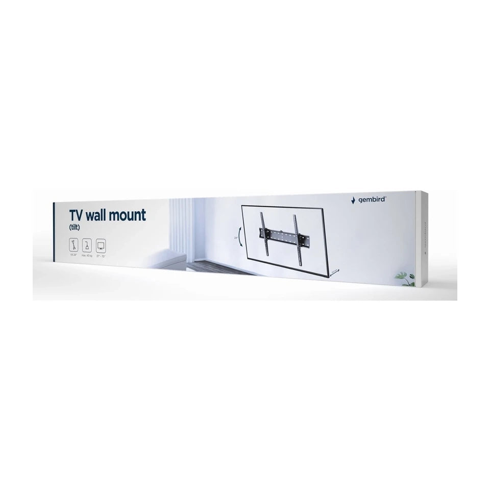 Supporto TV Gembird WM-70T-02 177,8 cm (70") Nero