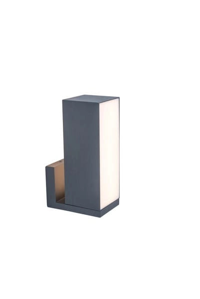 Applique esterna CUBA antracite LED 14W 1000lm IP54 Lutec