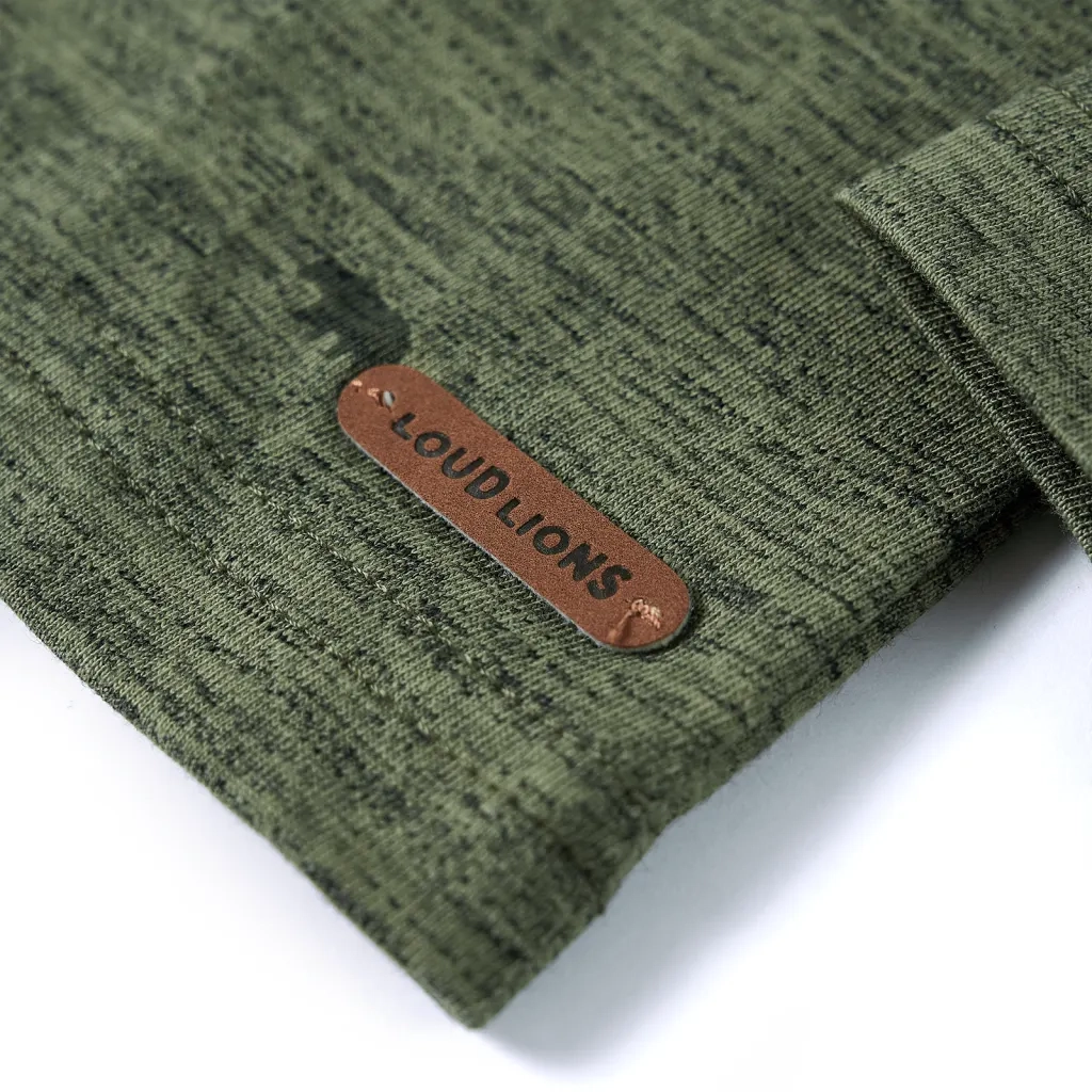 Camicia per Bambini Cachi M¨¦lange 140