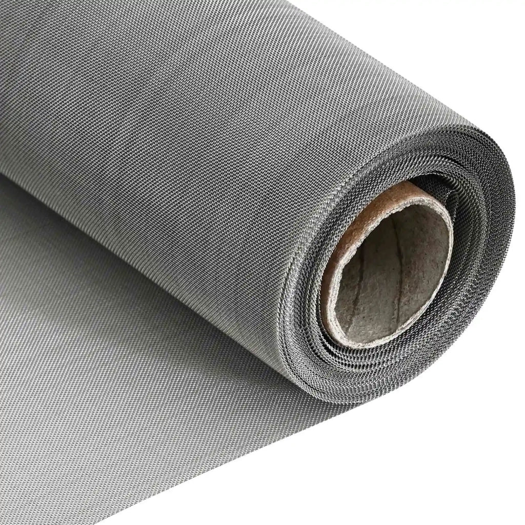 Rete per schermatura 20 x 500 cm 60 Mesh Argento 42039563