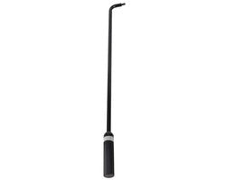 Strumento di regolazione carburatore da 41,5 cm - Chiave a vite di regolazione - Testa a 110° curva - Strumento metallico - Punta a rasoio rotante - Per miscela aria-carburante