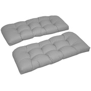 Cuscino per Sedie da Pranzo ¨C Minimal ¨C Grigio 110x48x8 cm