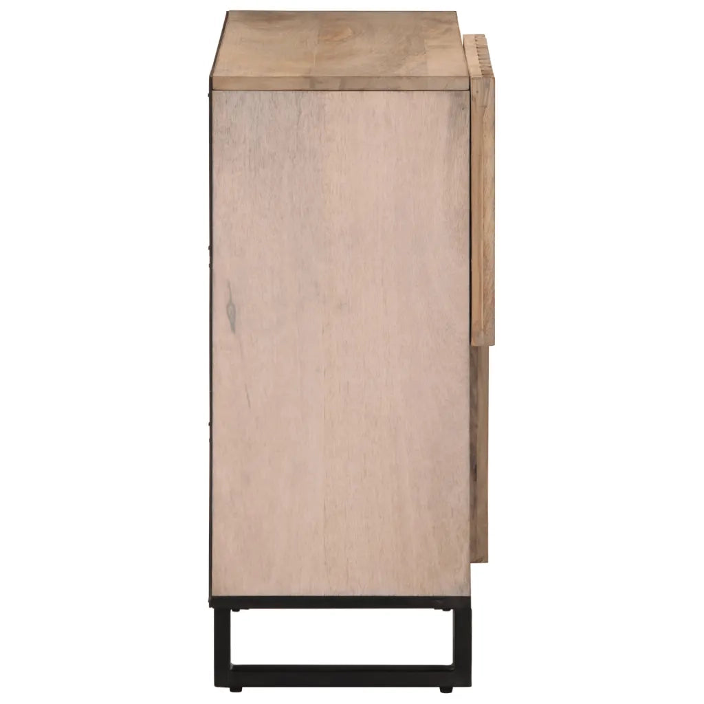 Credenza 80x34x75 cm in Legno Massello di Mango 377572