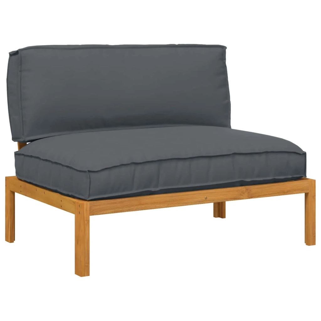 Set di divani con cuscino Antracite 120 x 92 x 69 cm 3418196