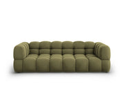 Cosmopolitan Design - Divano modulare "Sky" 4 posti in velluto verde chiaro 