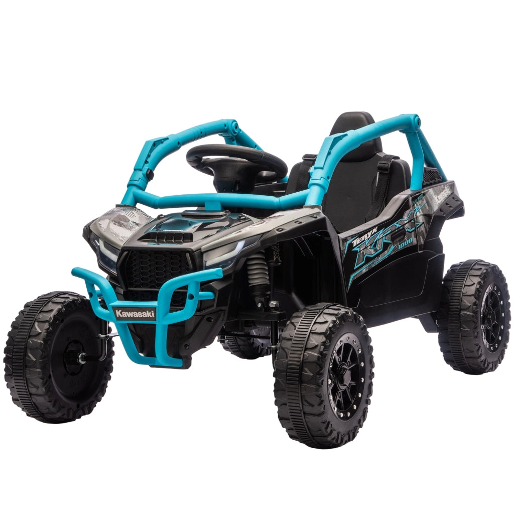 Veicolo Elettrico per Bambini Kawasaki Teryx KRX 1000 ¨C zephmum ¨C 12V Blu