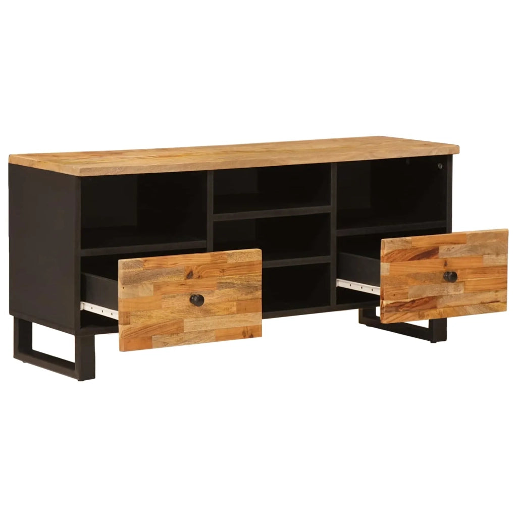 Mobile TV con cassetto-Credenza per TV Corona Marrone 100 x 33 x 46 cm