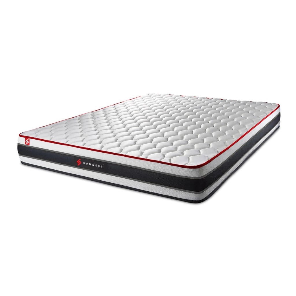 Materasso 160x200 cm Molle insacchettate e memory foam - Energy