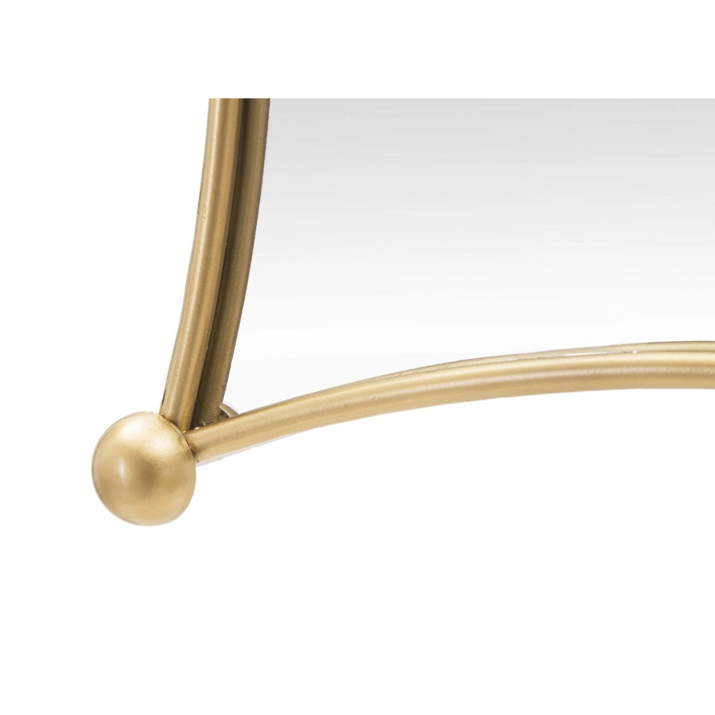 Specchio con Cornice VKH497, Oro, Metallo, 68x3,5x68 cm