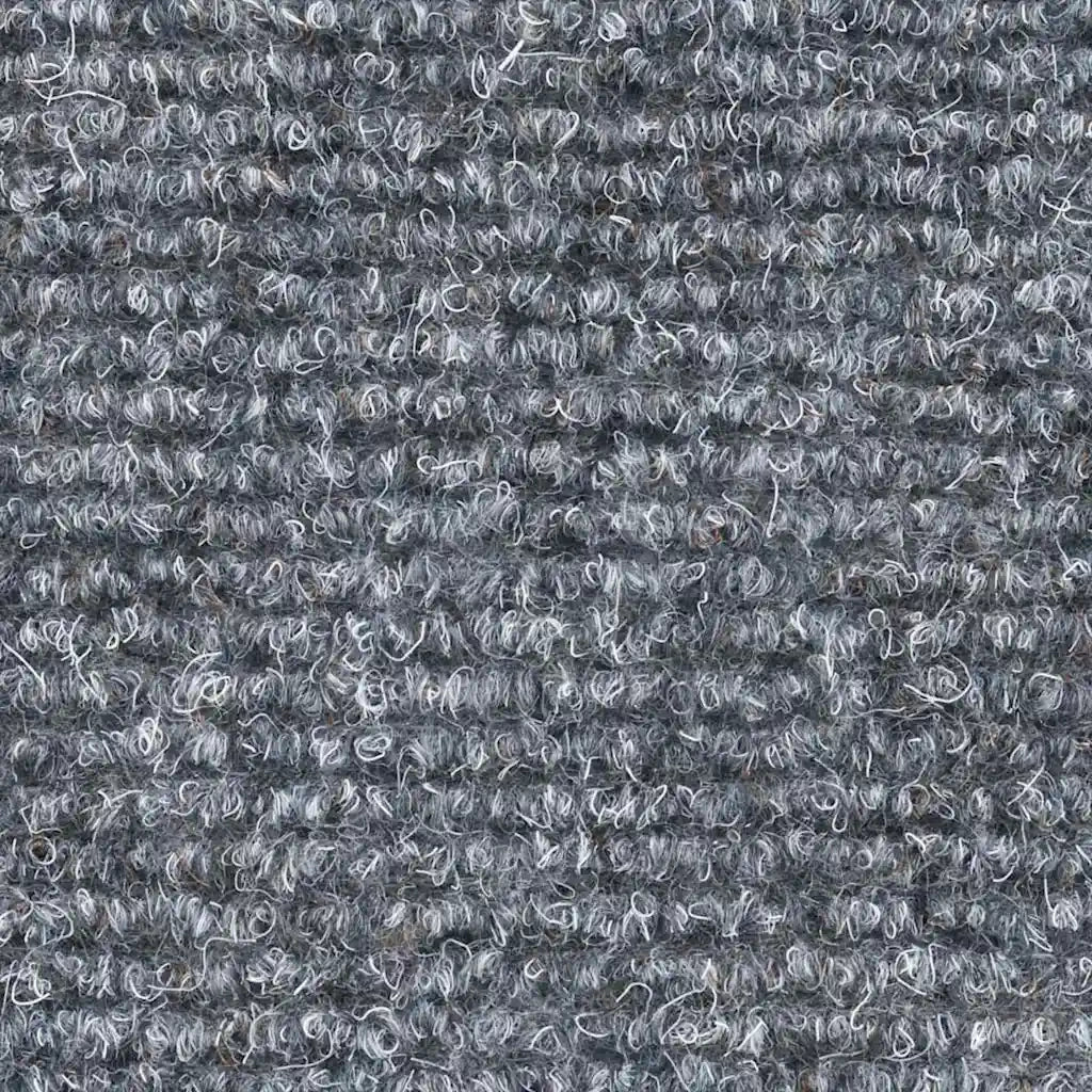 Tappetini per scale autoadesivi 30 pz 56x17x3 cm Grigio chiaro semicircolari 3365682