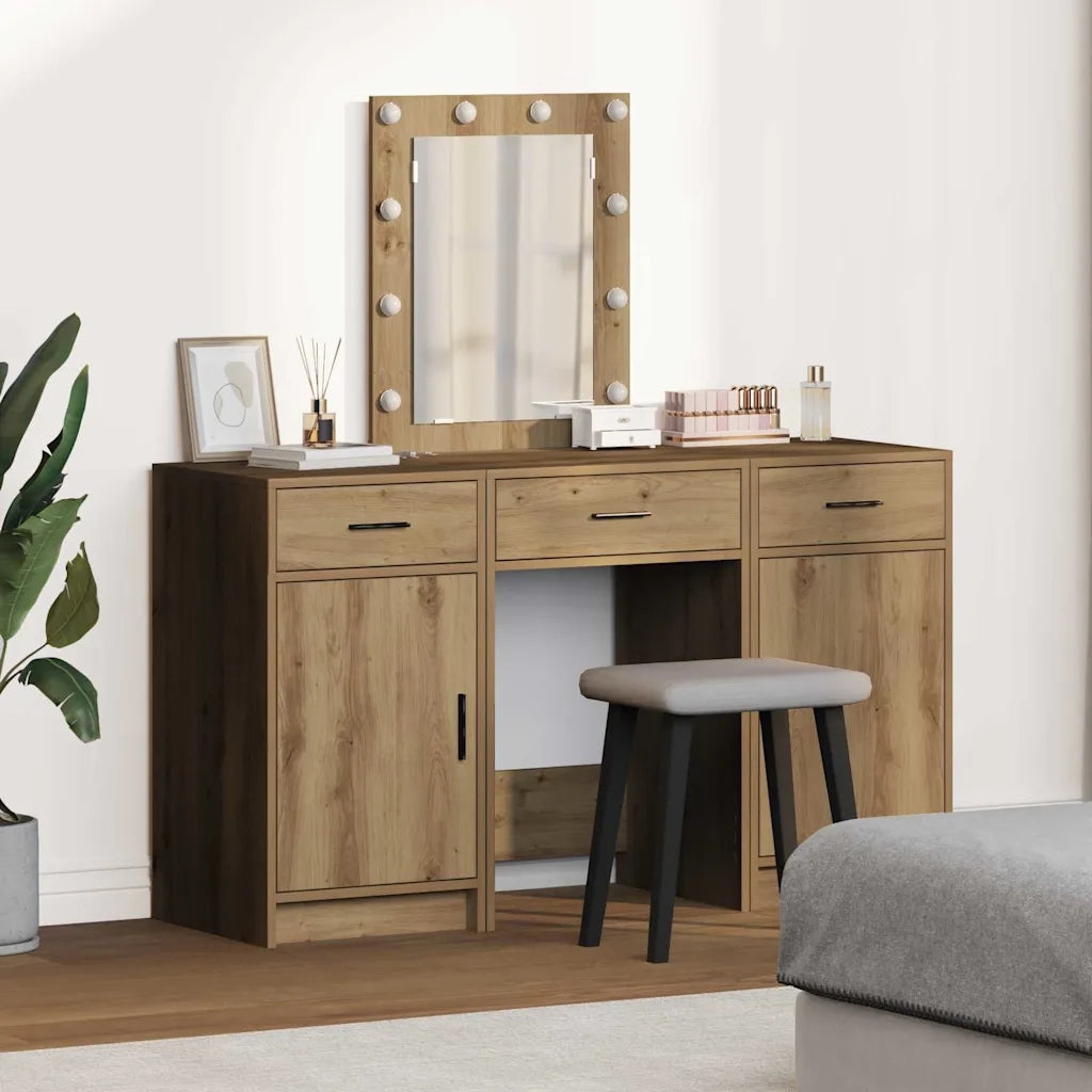 Tavolo da Trucco Marrone 50 x 41 x 135 cm Legno multistrato 3334262