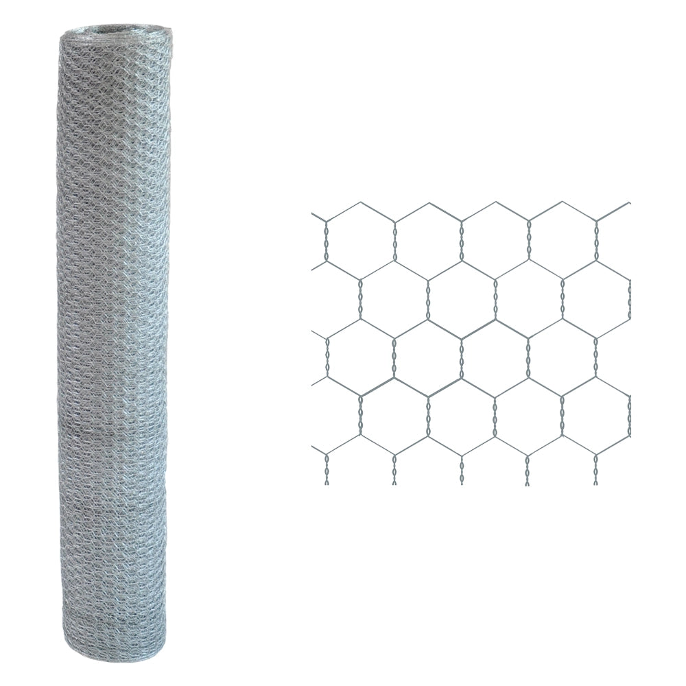 RETE TRIPLA TORSIONE ESAGONALE 25 x 3 Filo Ø mm. 0,8 - H. cm 150 x mt. 25  - SIDEX