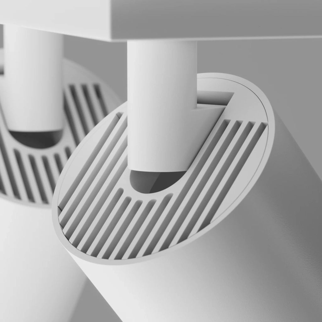 Maytoni Lampada da soffitto moderna FOCUS S 2 luci GU10 bianco metallo