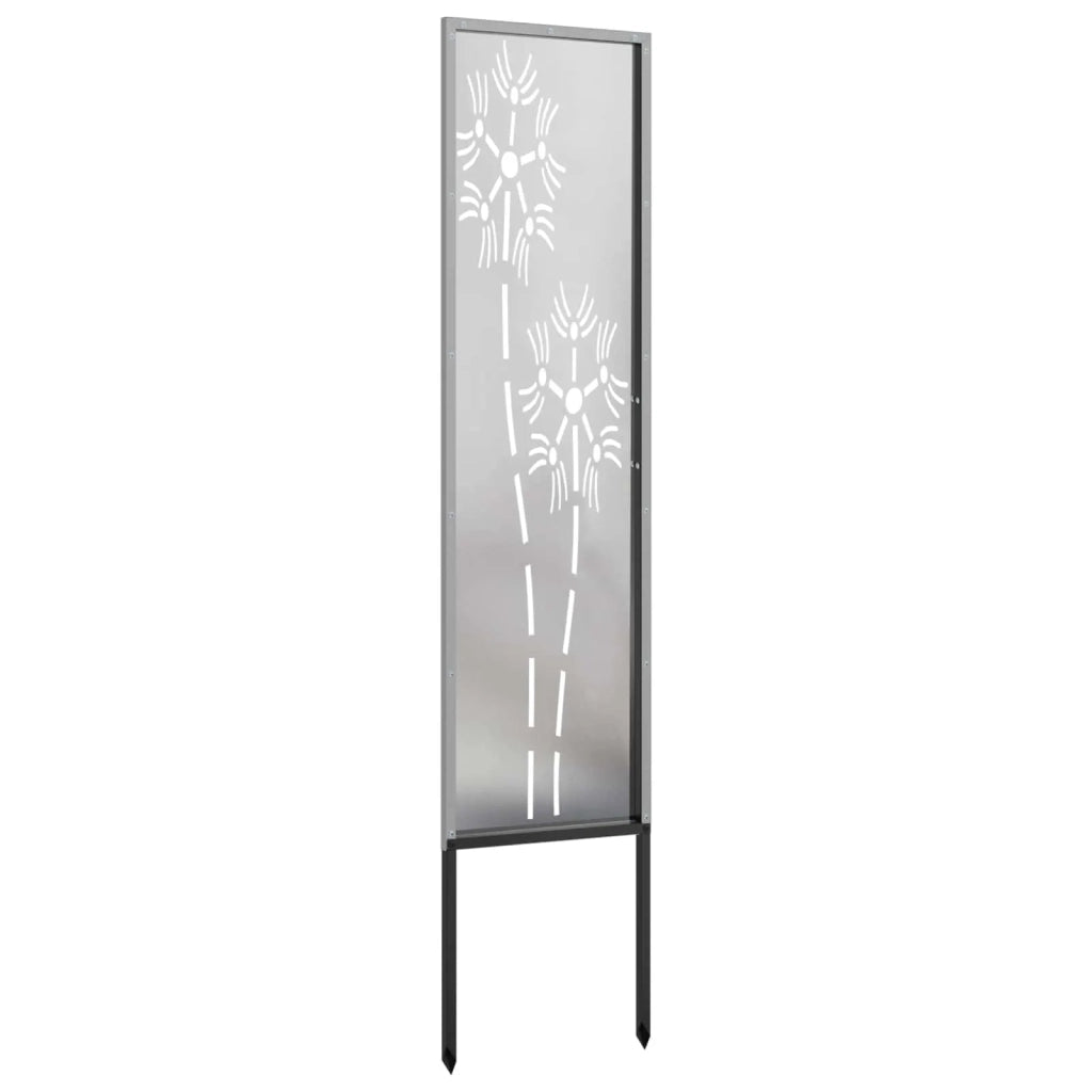 Schermo per privacy in giardino Traforo Argento 32 x 140 cm CFW4081866