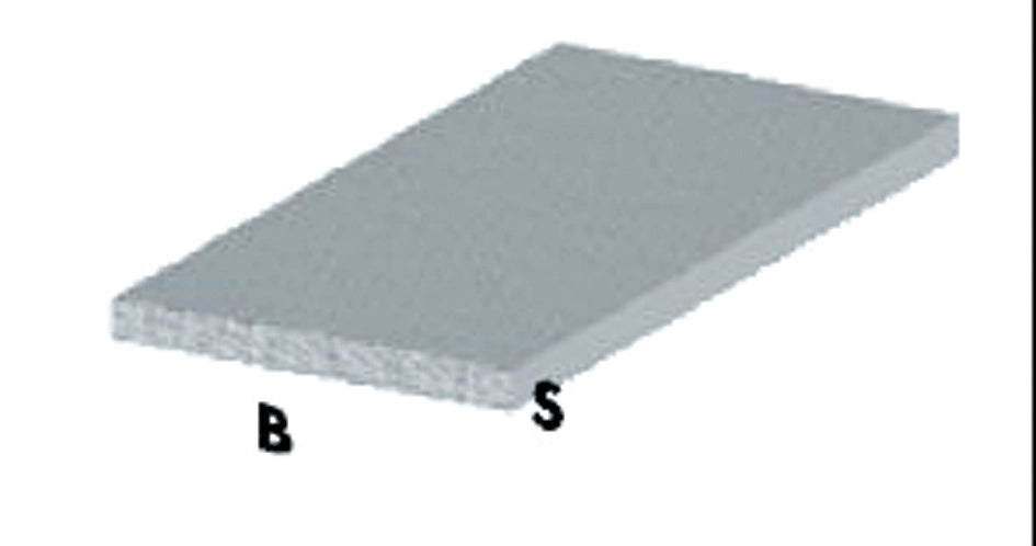 PROFILO CROMO H.200 CM PIATTO 15X2 MM- ARCANSAS- 5,0 pz