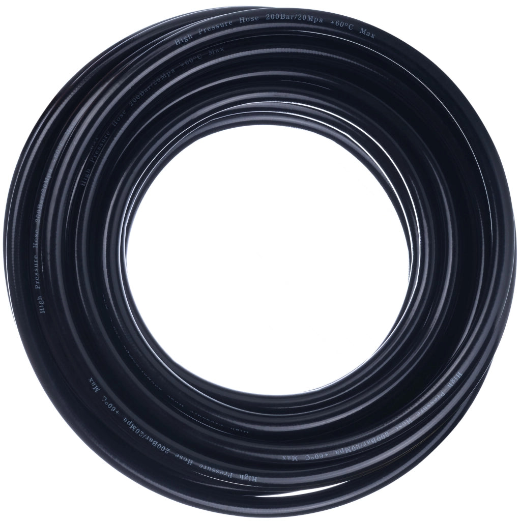Tubo Alta Pressione 10m Quick Connect – Nylon e PVC, 200 Bar, 60°C